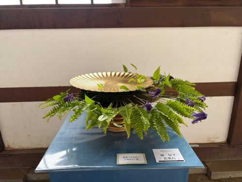 2026花心論×瑞龍寺出展作品 「花重ね」